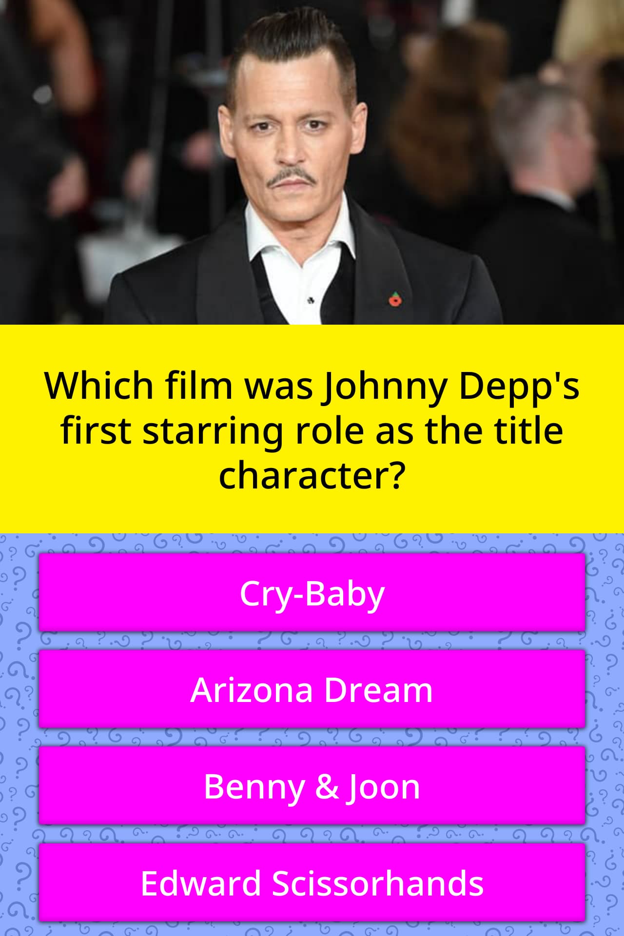 Which Film Was Johnny Depp S First Trivia Questions Quizzclub