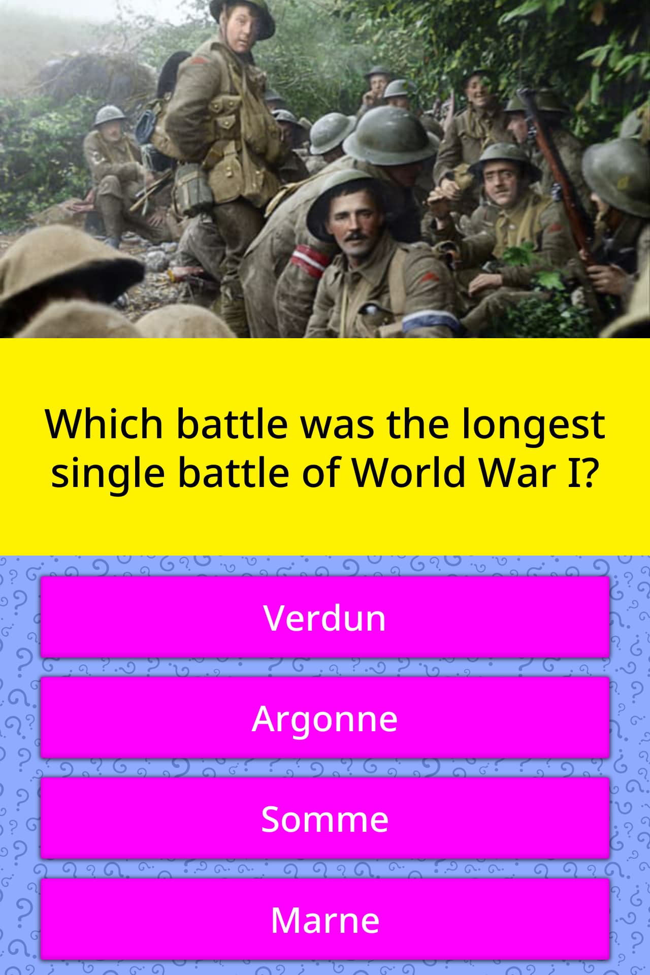 which-battle-was-the-longest-single-trivia-questions-quizzclub