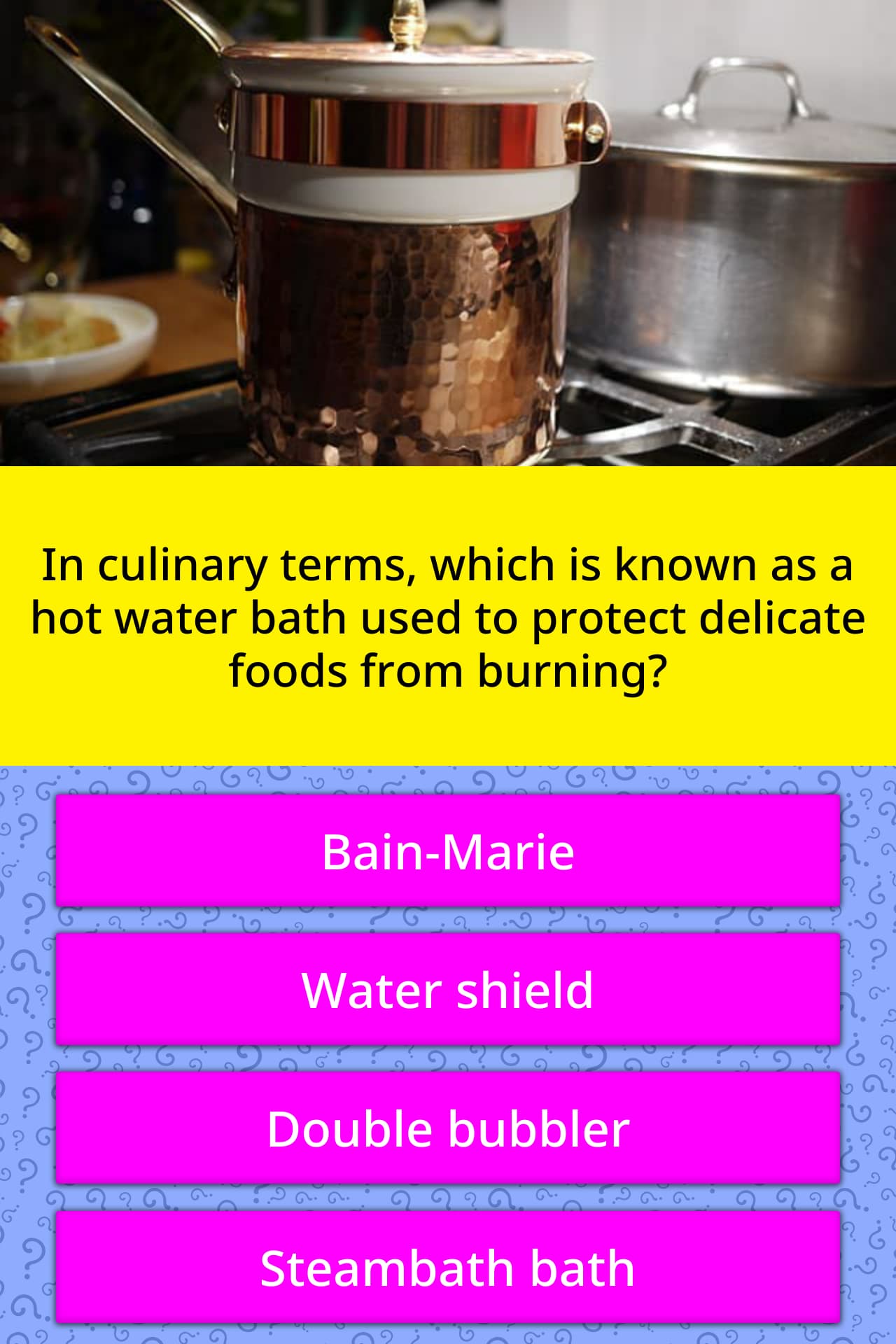 In Culinary Terms Which Is Known As Trivia Answers Quizzclub