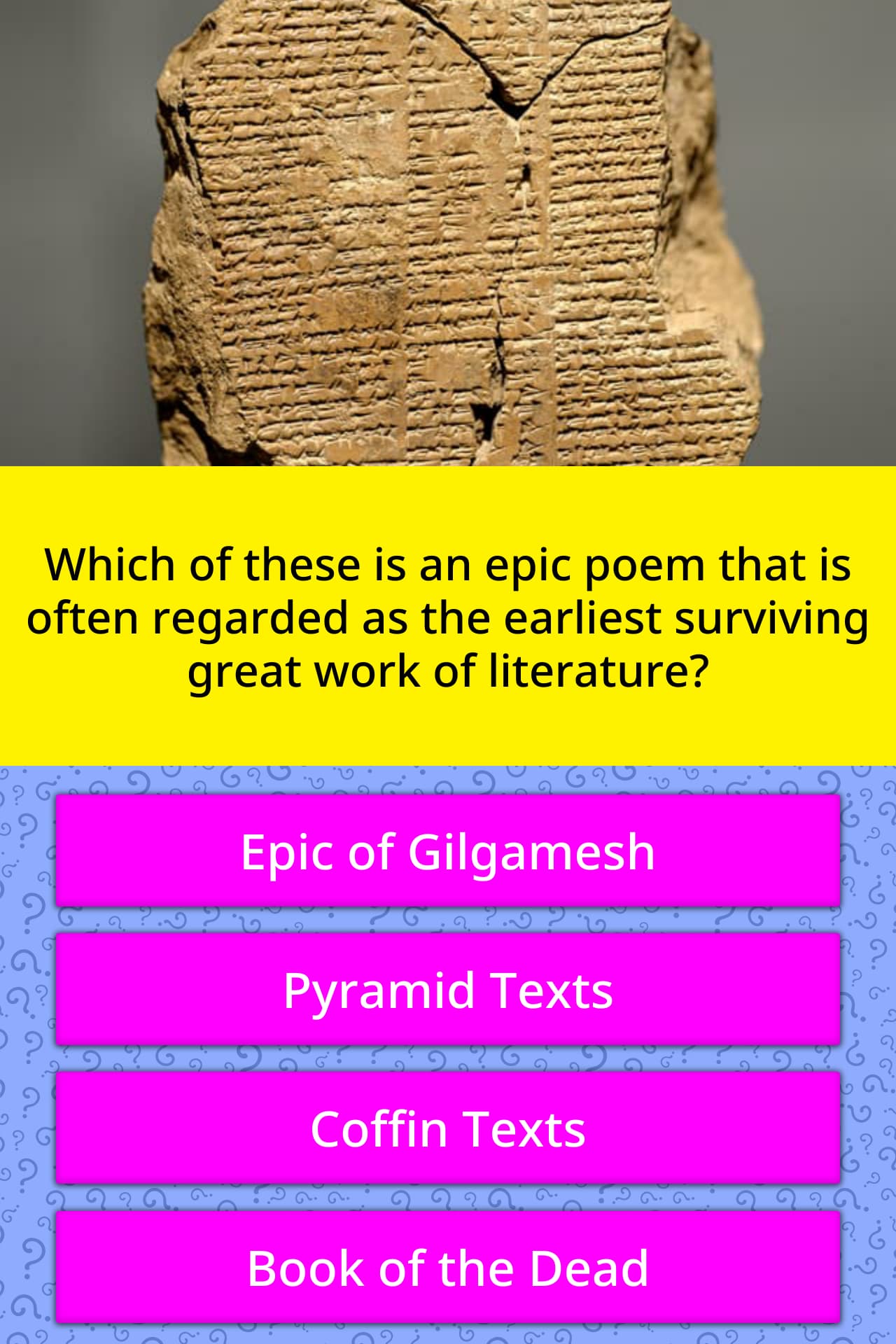 which-of-these-is-an-epic-poem-that-trivia-questions-quizzclub