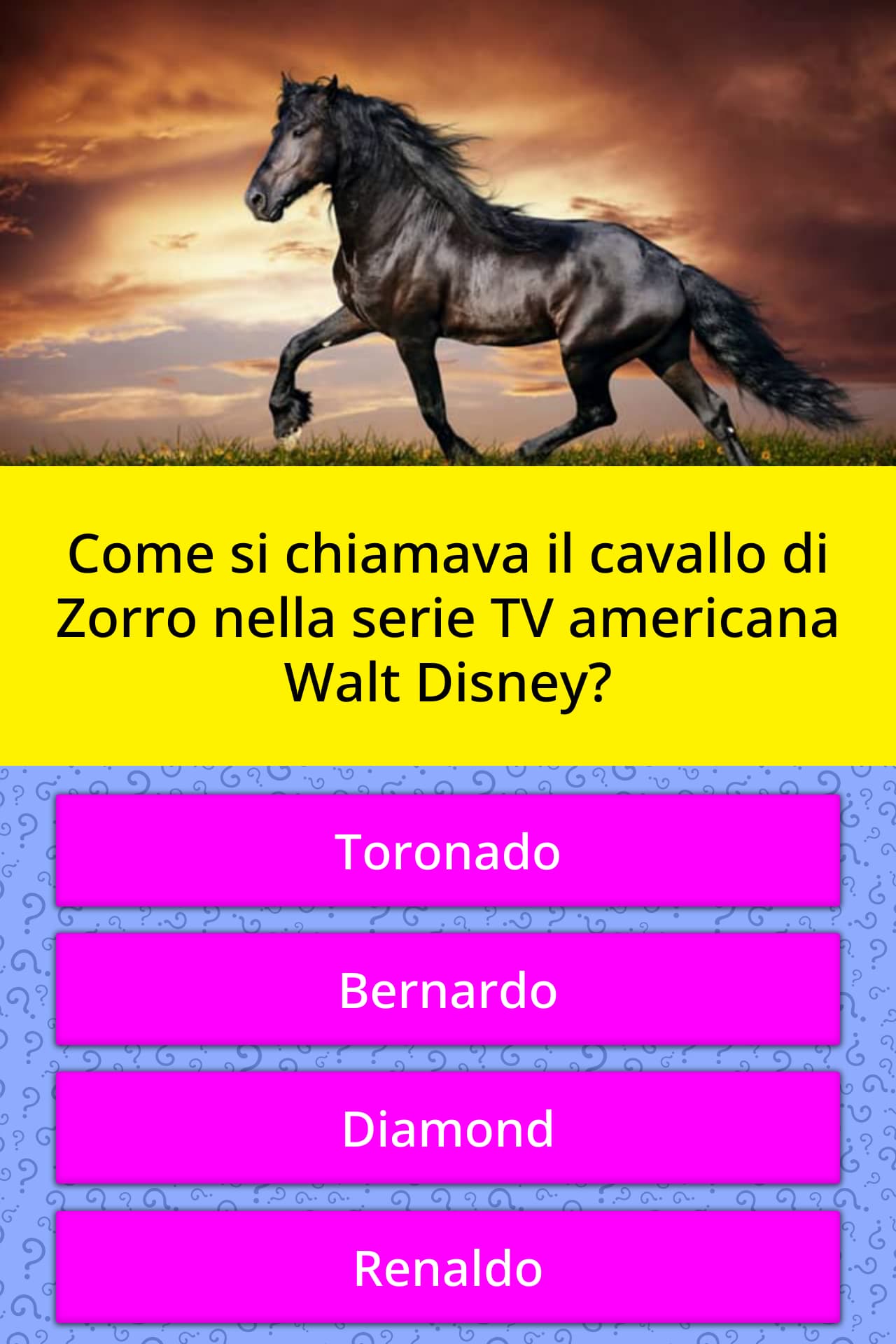 Come Si Chiama Il Cavallo Di Zorro