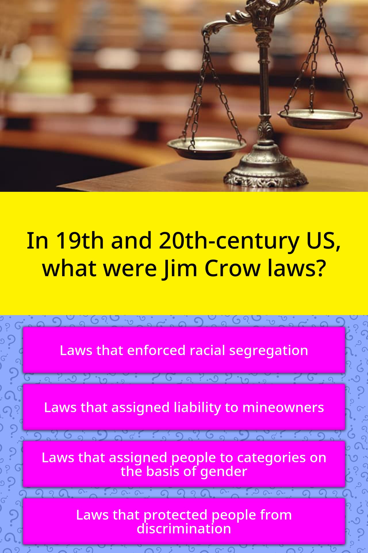 In 19th and 20thcentury US, what... Trivia Questions
