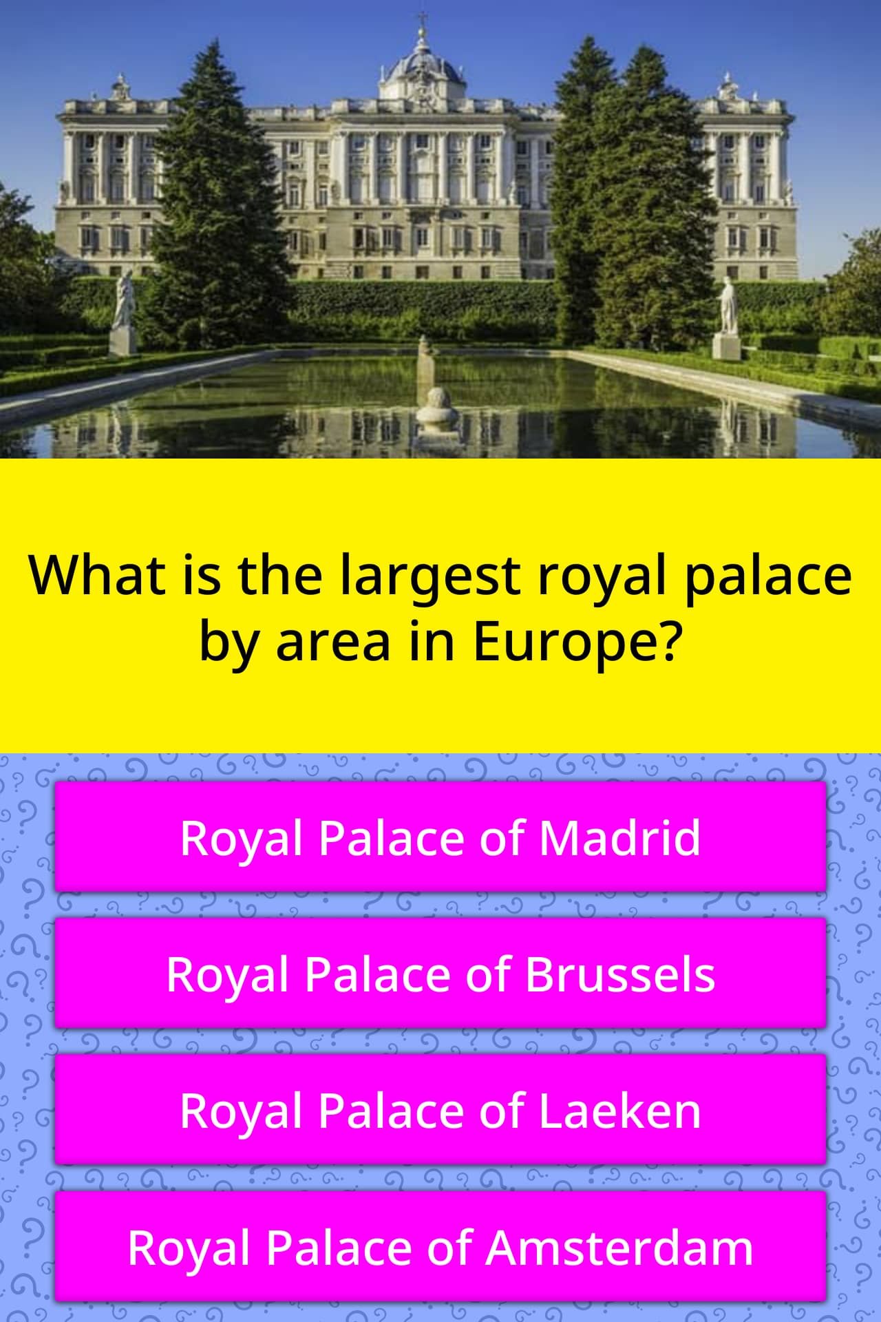 what-is-the-largest-royal-palace-by-trivia-answers-quizzclub