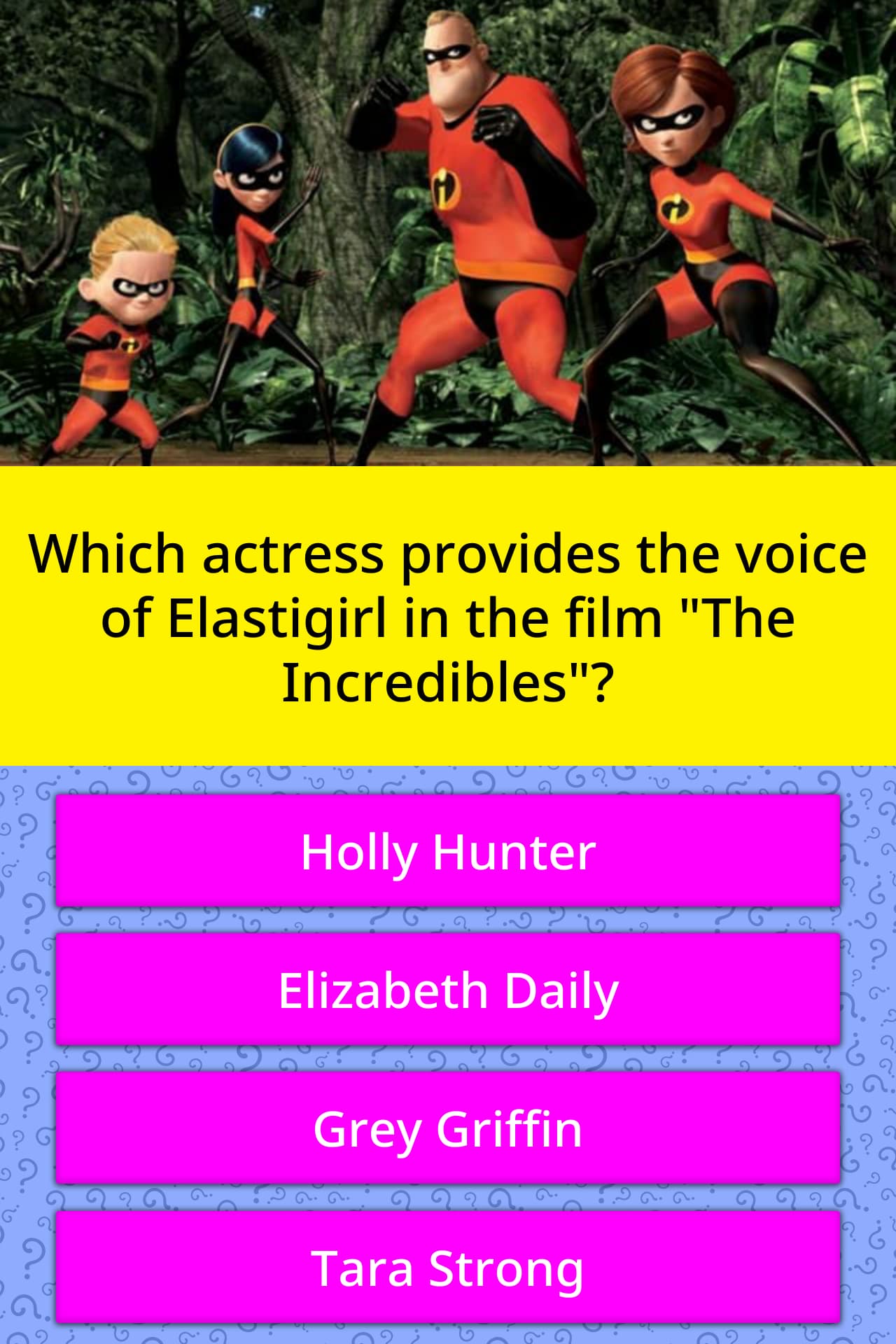 Which Actress Provides The Voice Of Trivia Questions Quizzclub