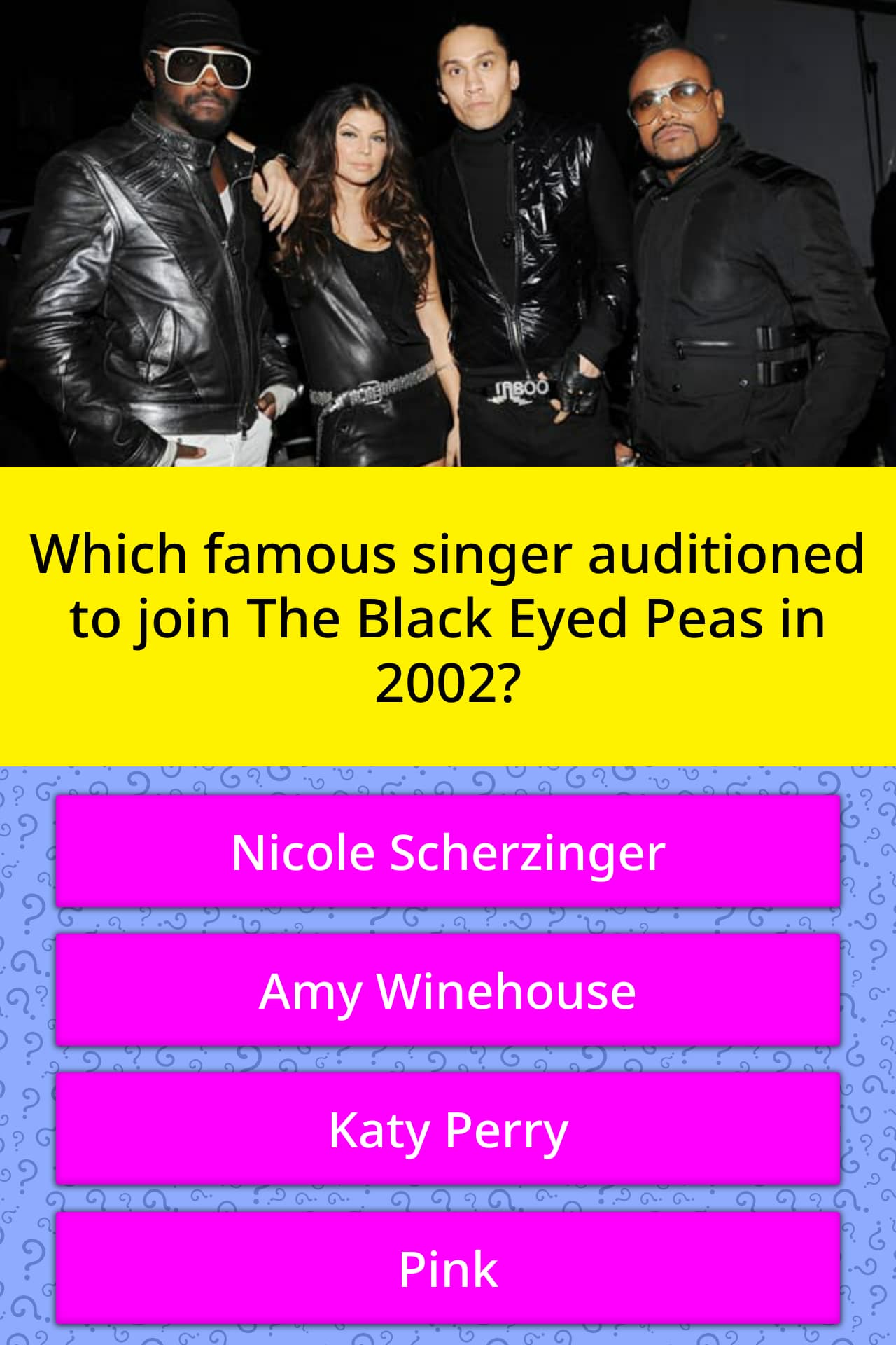 which-famous-singer-auditioned-to-trivia-questions-quizzclub