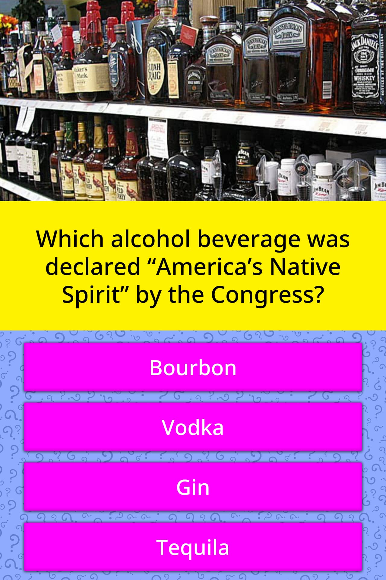 Which Alcohol Beverage Was Declared Trivia Questions QuizzClub