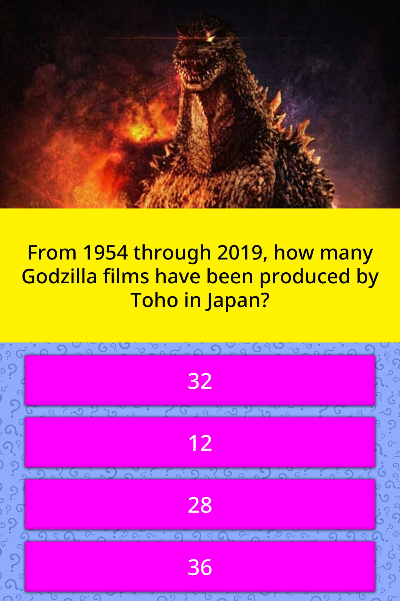 From 1954 Through 2019 How Many Trivia Answers Quizzclub