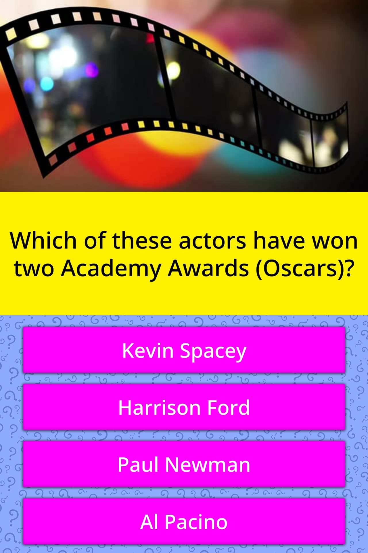 Which of these actors have won two... | Trivia Questions | QuizzClub