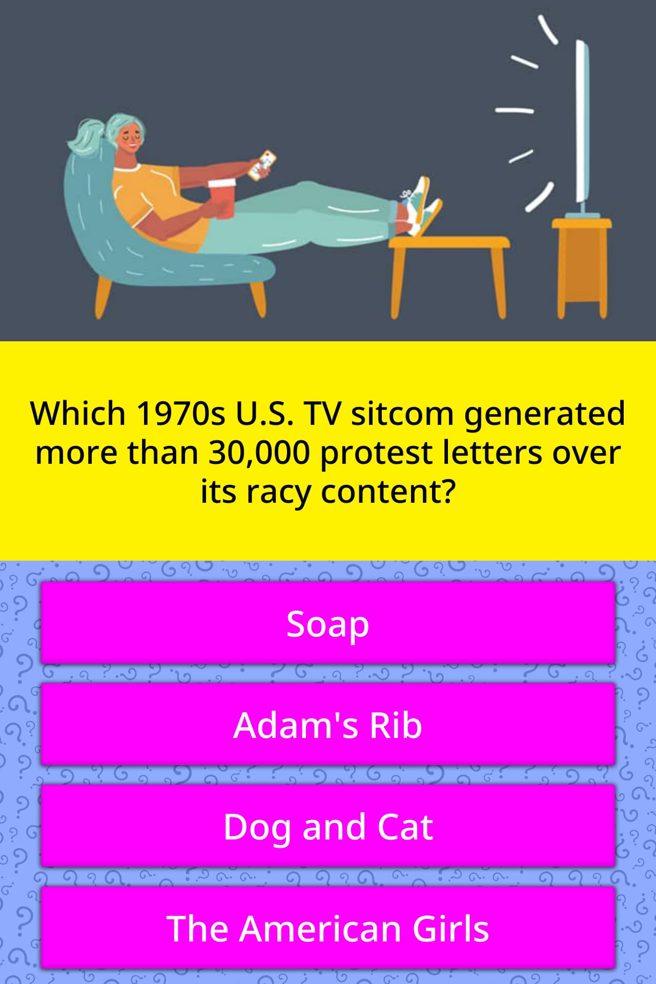 Which 1970s U S Tv Sitcom Generated Trivia Answers Quizzclub