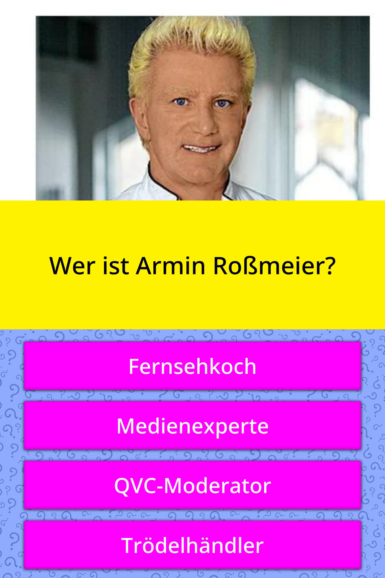 Roßmeier ist schwul armin Armin Roßmeier