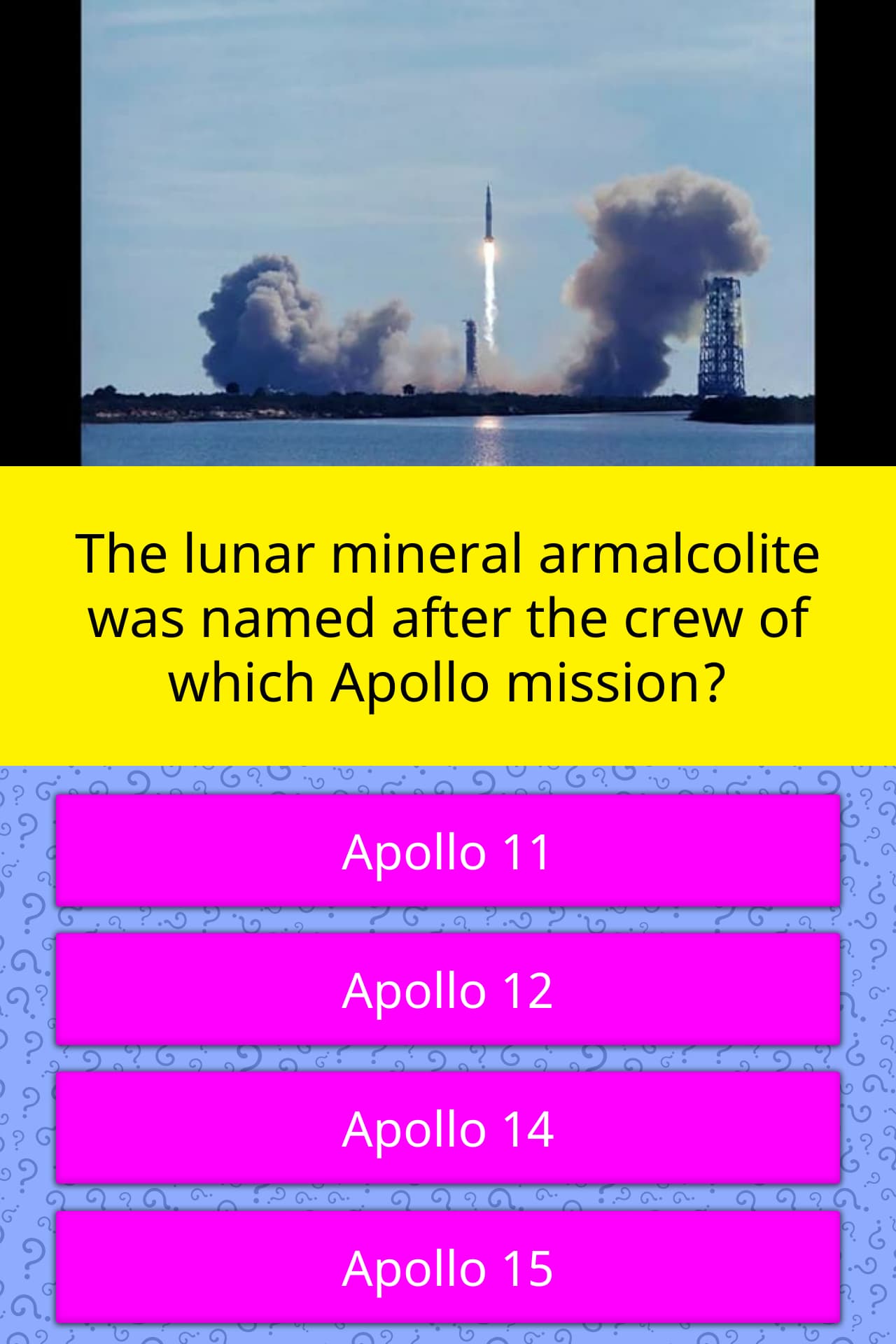 The Lunar Mineral Armalcolite Was Trivia Answers Quizzclub