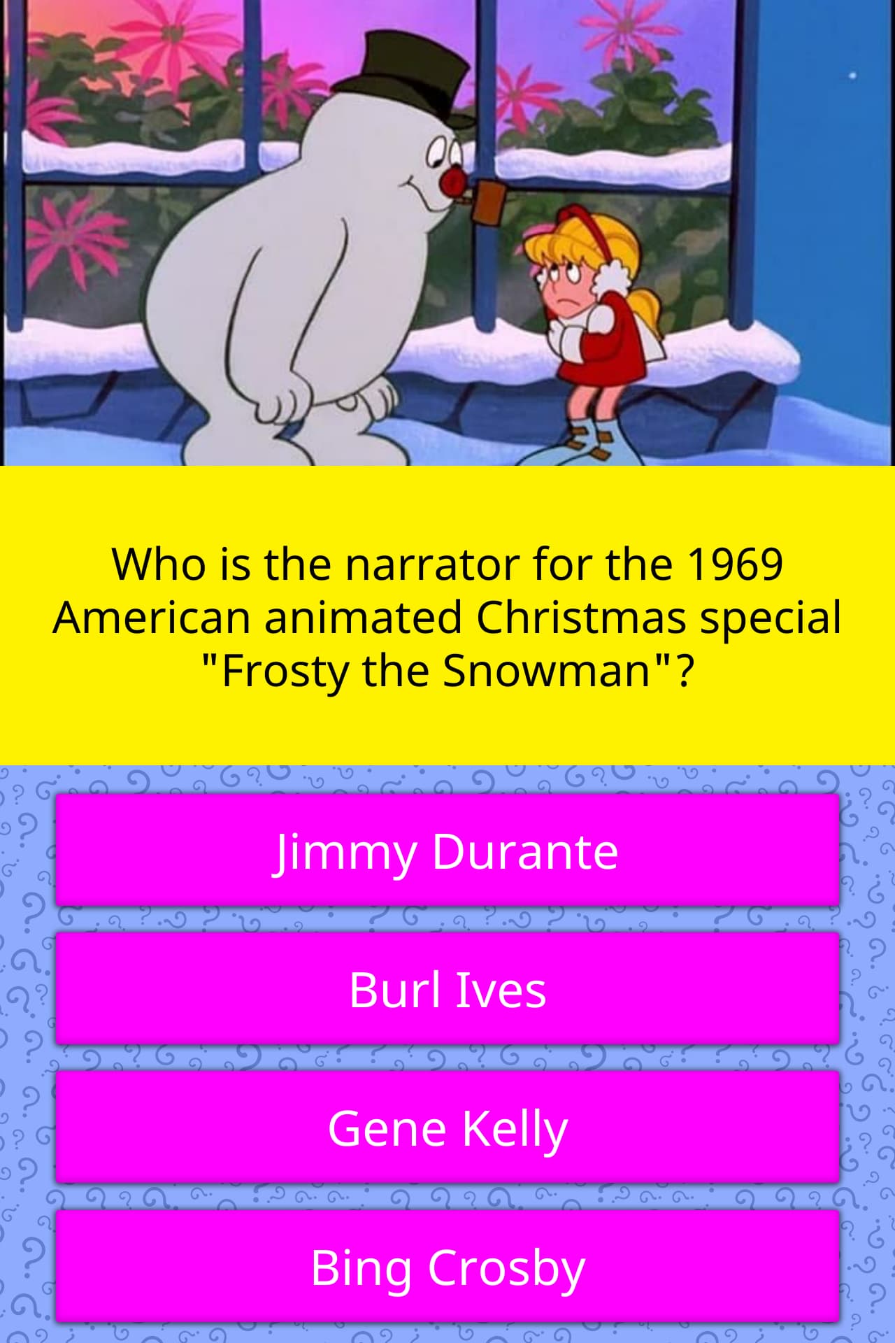 Who Is The Narrator For The 1969 Trivia Questions QuizzClub