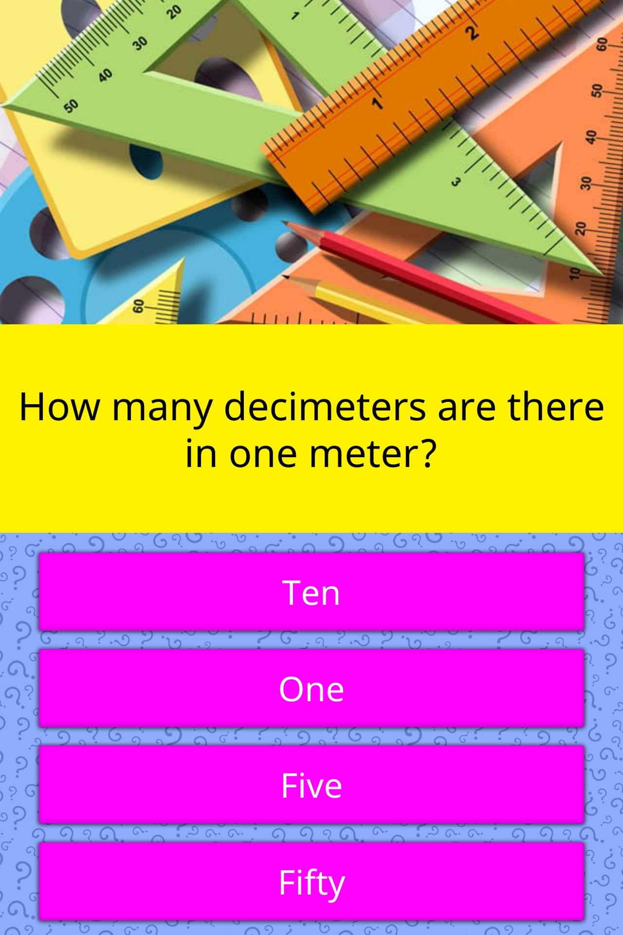 how-many-decimeters-are-there-in-one-trivia-answers-quizzclub