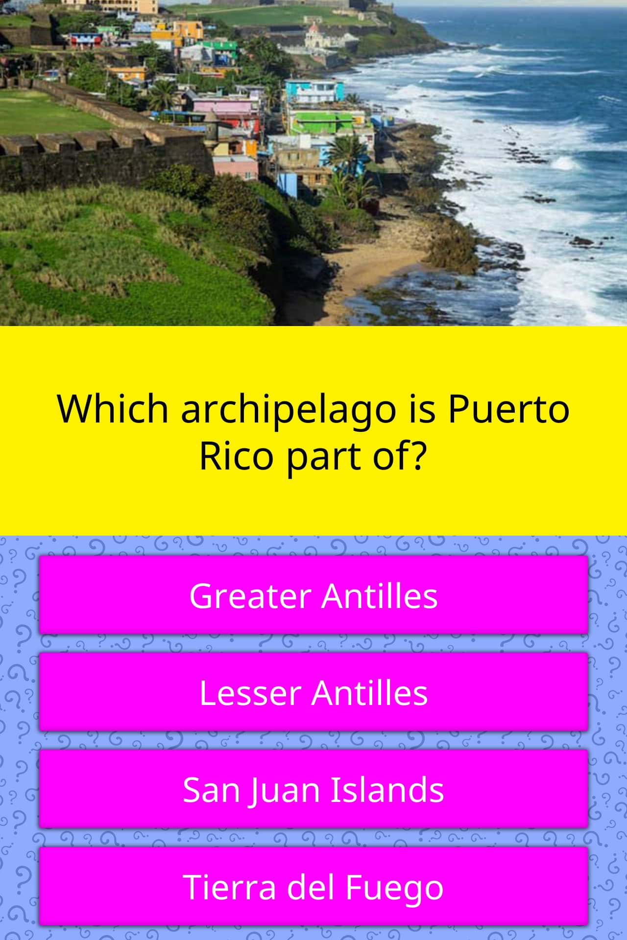 Which Archipelago Is Puerto Rico Trivia Questions QuizzClub