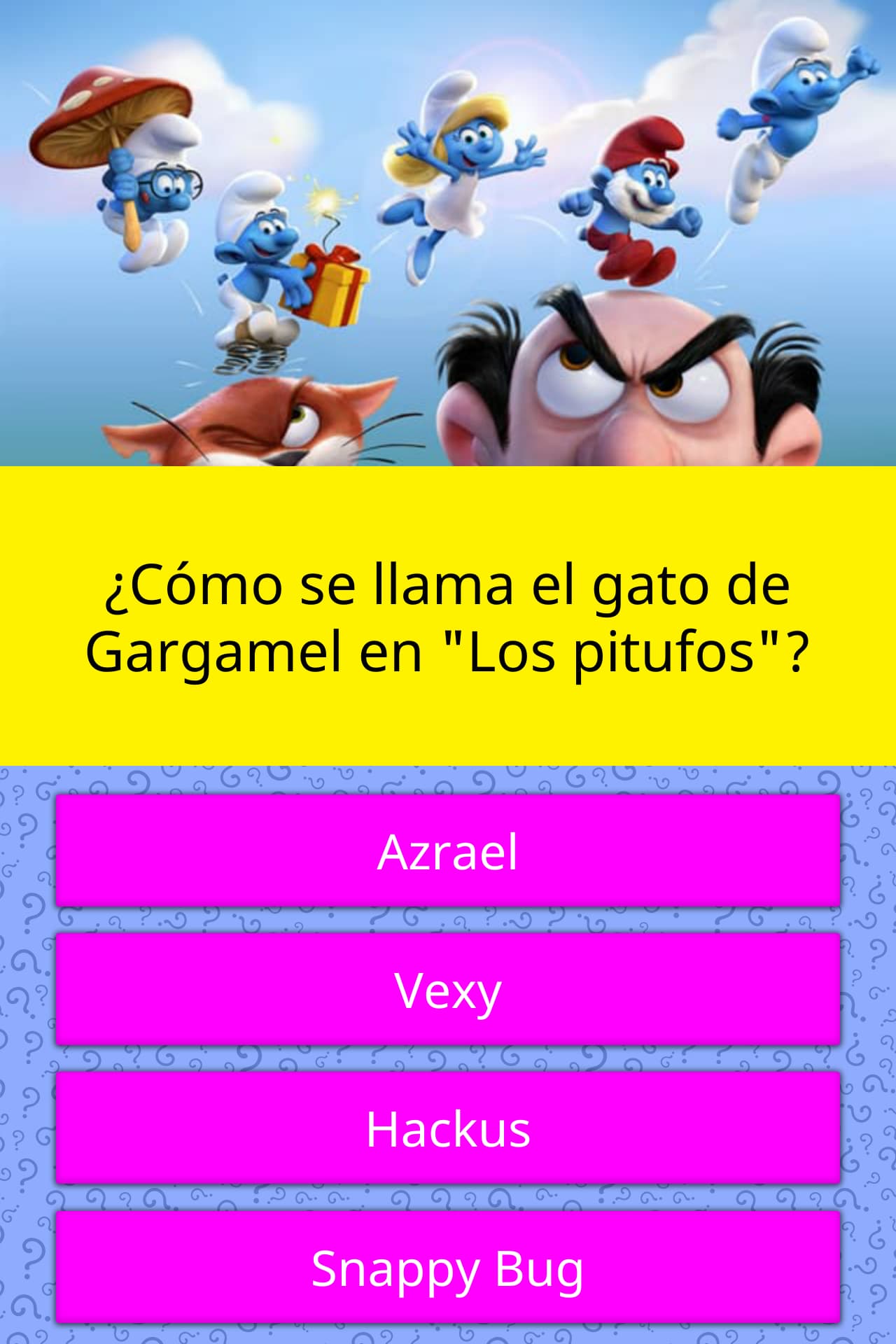 Cómo Se Llama El Gato De Gargamel