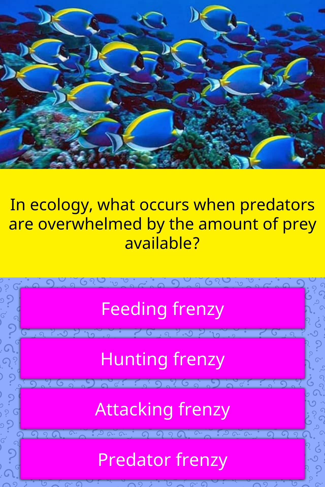 In Ecology What Occurs When Trivia Questions Quizzclub