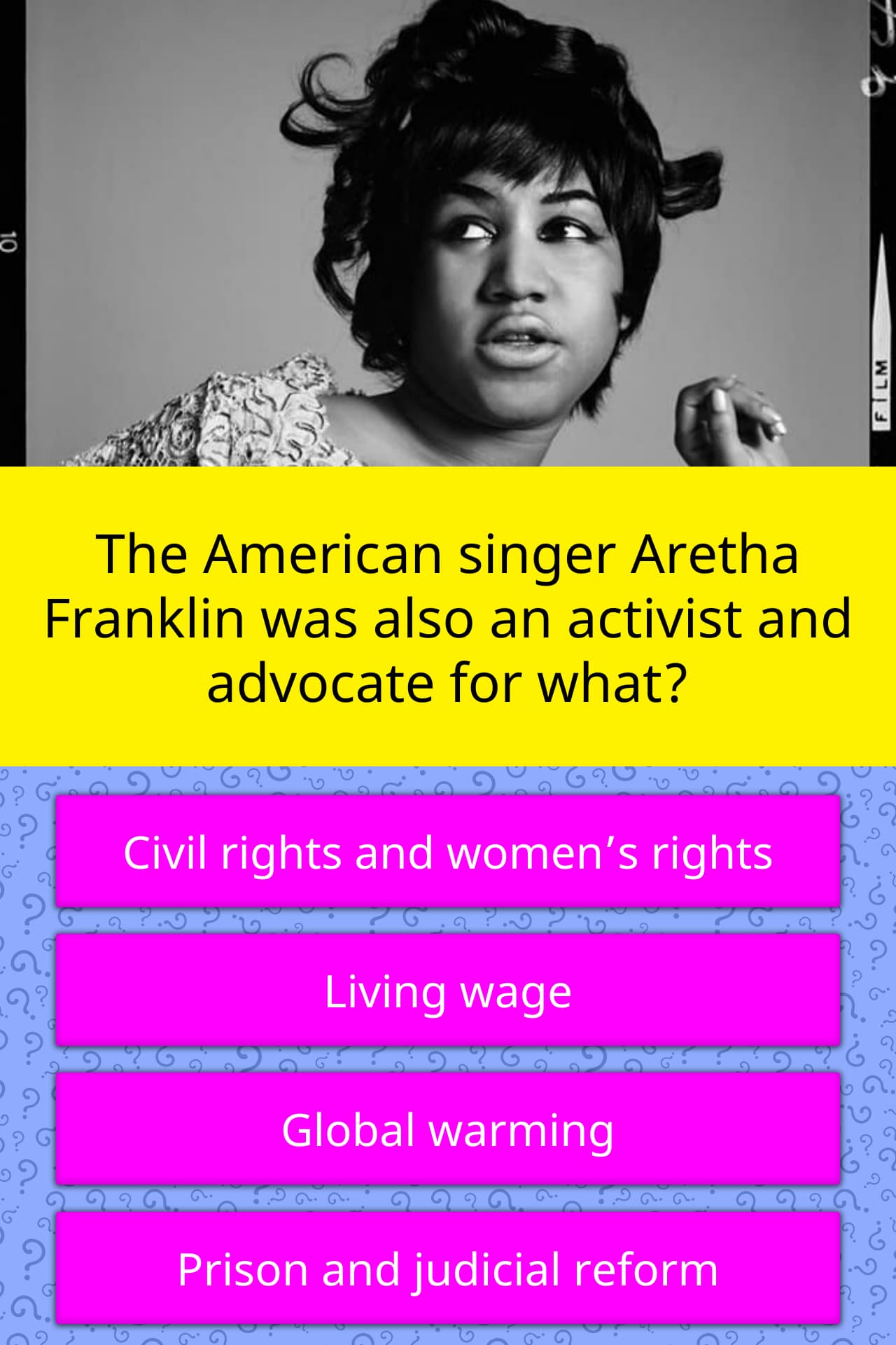 The American Singer Aretha Franklin Trivia Questions Quizzclub