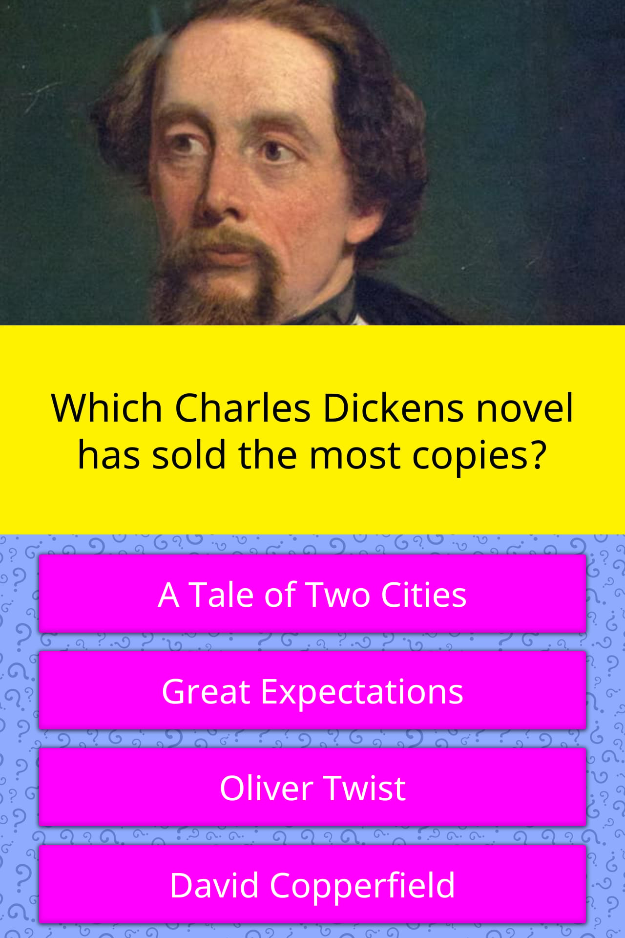 Which Charles Dickens Novel Has Sold Trivia Questions QuizzClub