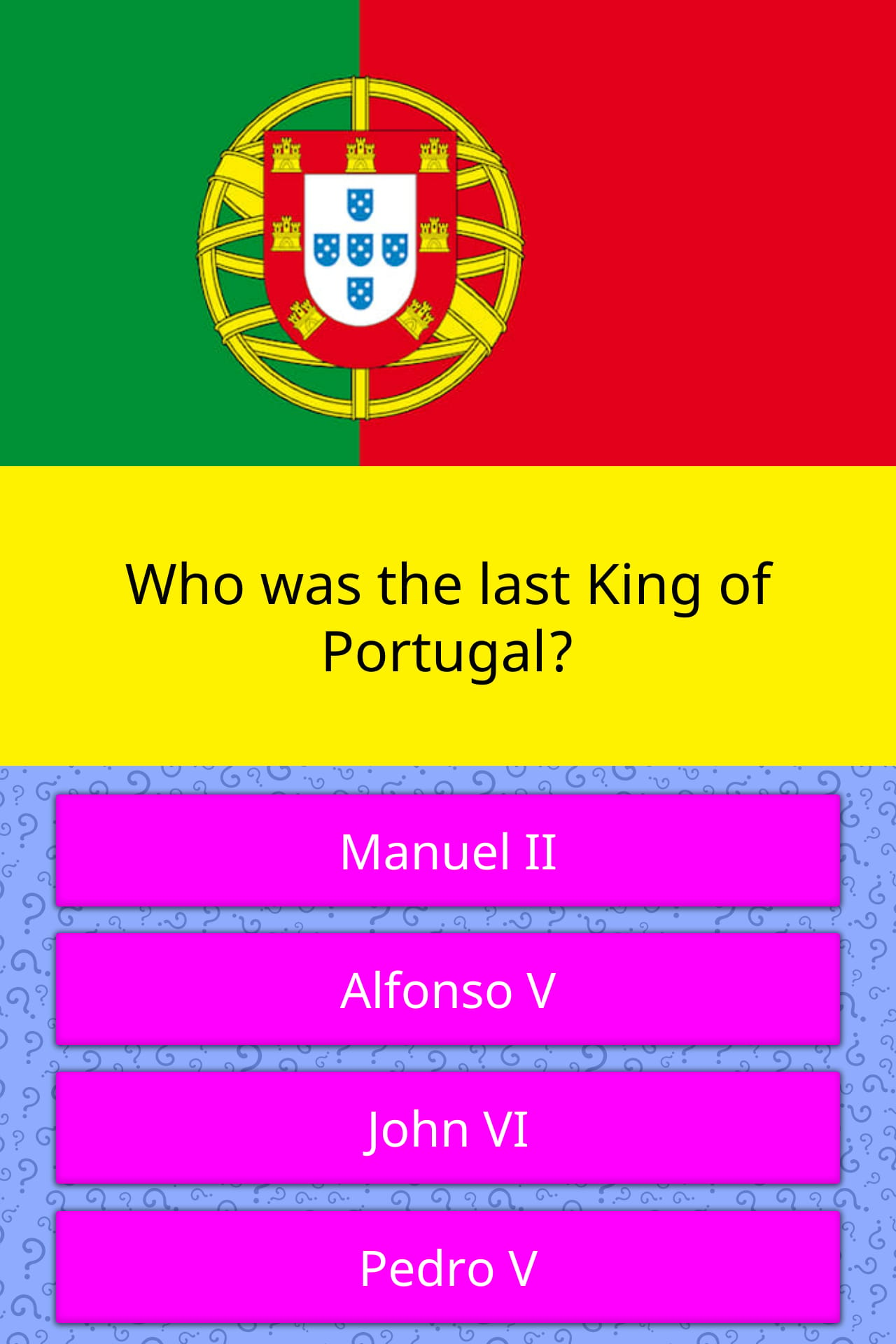 who-was-the-last-king-of-portugal-trivia-questions-quizzclub