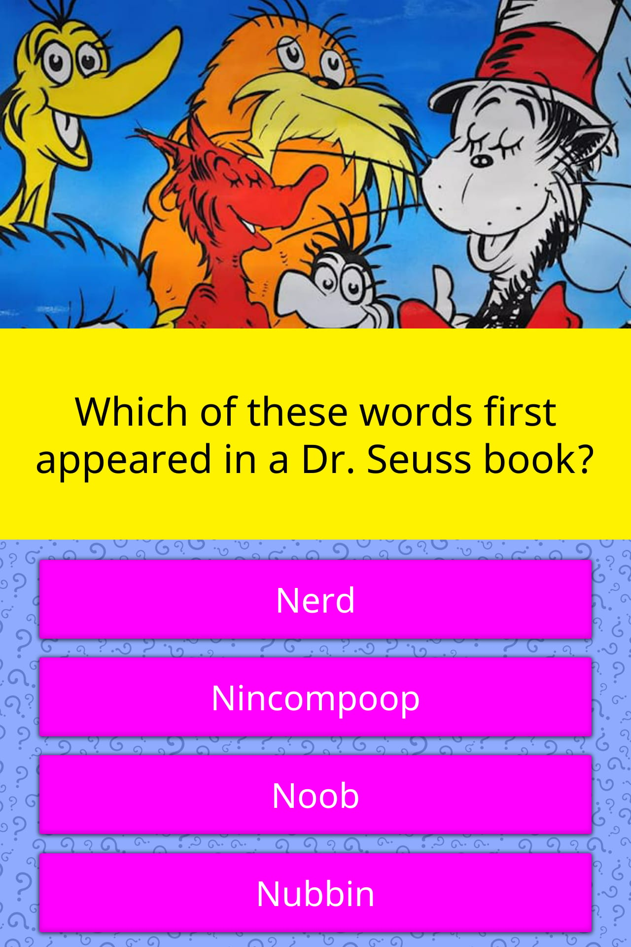 which-of-these-words-first-appeared-trivia-answers-quizzclub