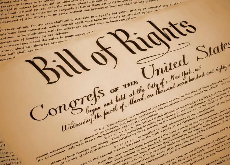 History Trivia Question: Was the United States Bill of Rights a part of the original U.S. Constitution?