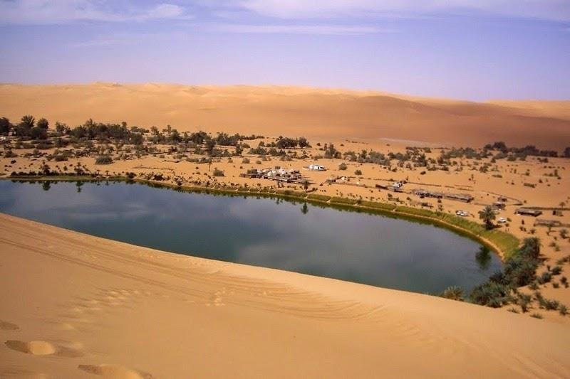Geography Trivia Question: What is the name of this oasis?