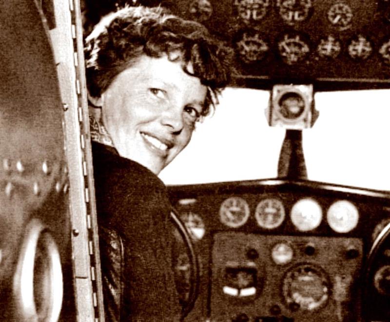 Society Trivia Question: How did Amelia Earhart give her leather jacket a 'worn' look?