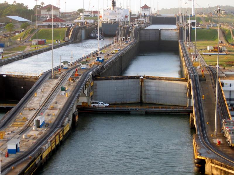 Geography Trivia Question: How long is the Panama Canal?