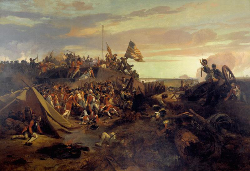 History Trivia Question: Which General surrendered his sword in defeat to which other General at the surrender of the British at Yorktown Va. (1781)?