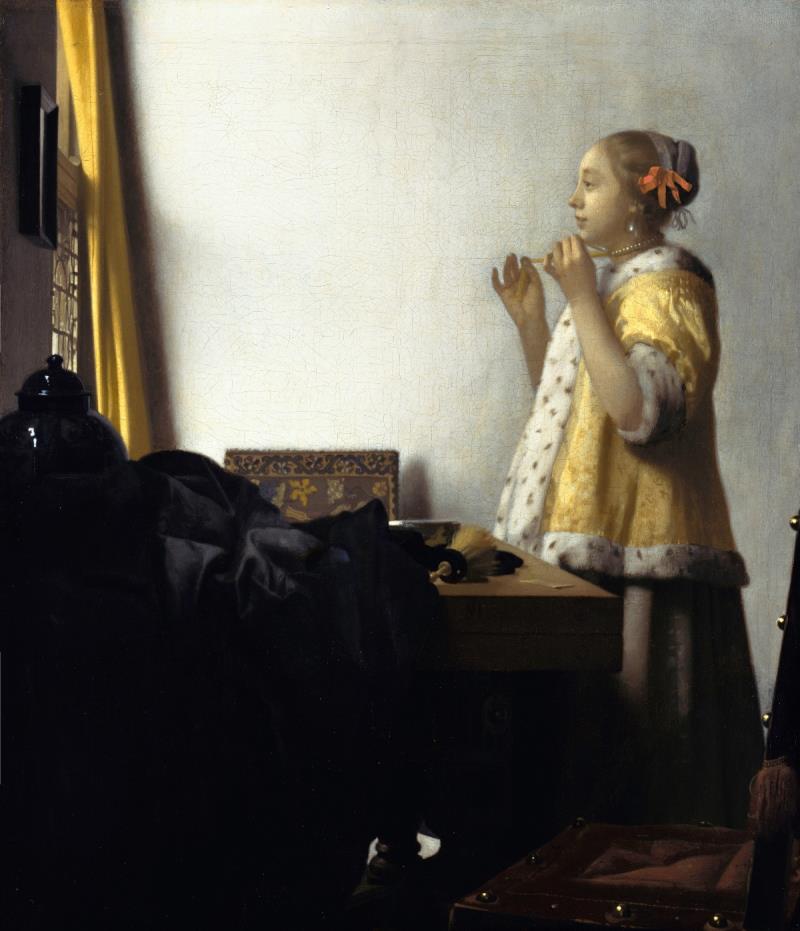 Culture Trivia Question: Which of these Dutch artists painted 'Woman with a Pearl Necklace'?