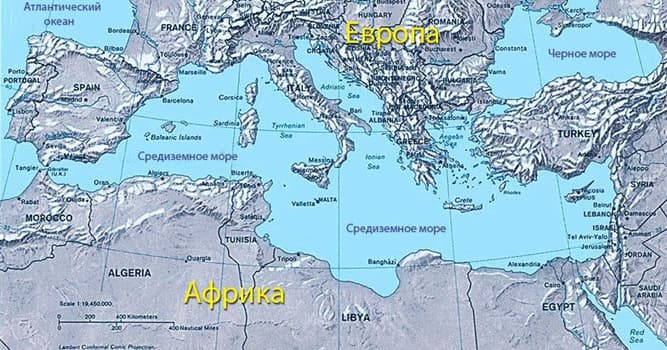 География Вопрос: Средиземное море включает в себя, как составные части, ...... морей.