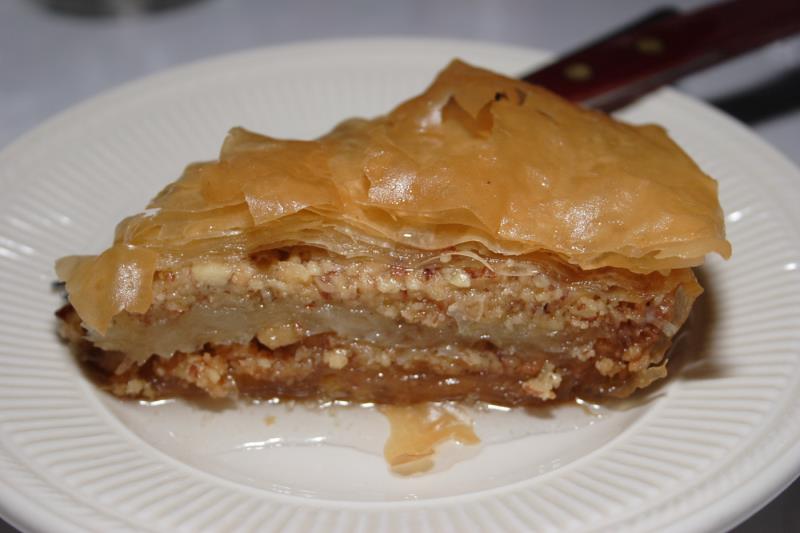 Culture Trivia Question: The dessert baklava is traditionally made using layers of which type of pastry?
