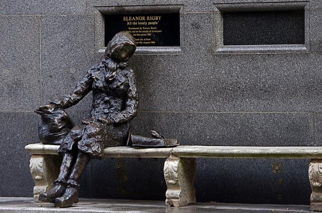 Culture Trivia Question: Which British singer sculptured Liverpool's famous Eleanor Rigby statue?