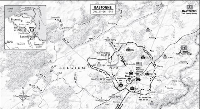 History Trivia Question: At the battle of Bastogne in WWII, who was the US general who issued the famous reply "nuts" as his refusal to surrender to the encircling German forces?