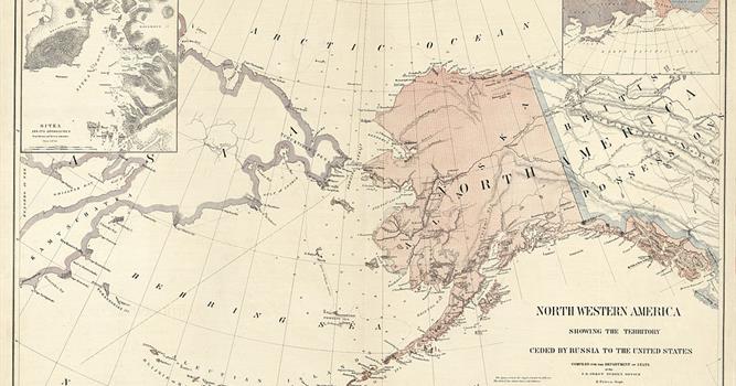 История Вопрос: При каком правителе России была продана Аляска?