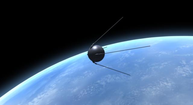 nauka Pytanie-Ciekawostka: Jak nazywał się pierwszy sztuczny satelita wystrzelony w kosmos?