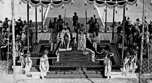 History Trivia Question: Which British king was the last Emperor of India?