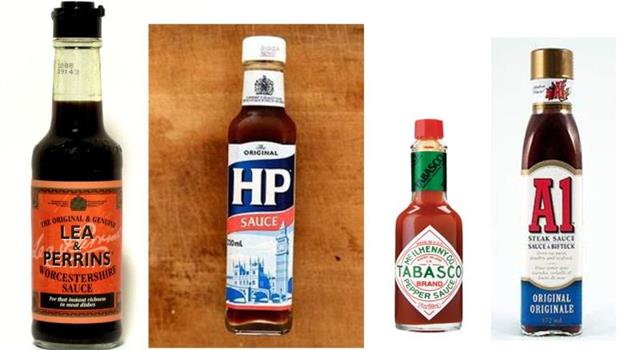 History Trivia Question: Which of these sauces was the first to be produced?