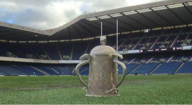 Sport Trivia Question: Coins of what currency were melted down to make rugby union's Calcutta Cup?