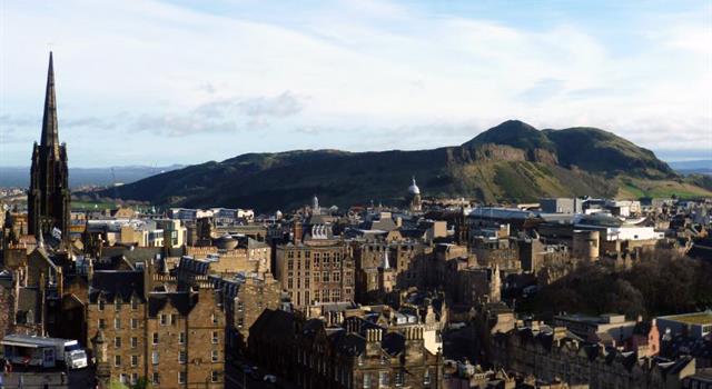 Geography Trivia Question: The main peak in Edinburgh is called Arthur's ... what?