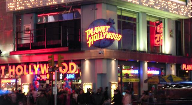 Society Trivia Question: As of December 2016, how many Planet Hollywood theme restaurants are there?