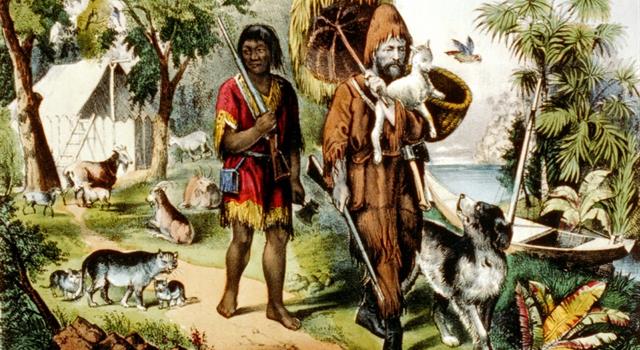 Culture Trivia Question: In the book 'Robinson Crusoe' how many years was he marooned on a desert island?