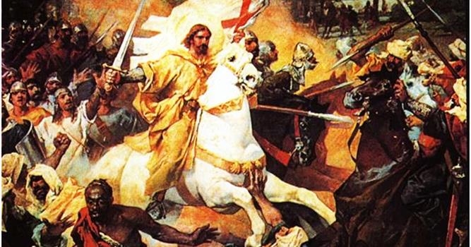 История Вопрос: Известно, что во время арабского завоевания Пиренейского полуострова (711-718) христиане терпели одни поражения. А как называлась битва, в которой христиане одержали свою первую победу над арабами, и которая положила начало так называемой Реконкисте?