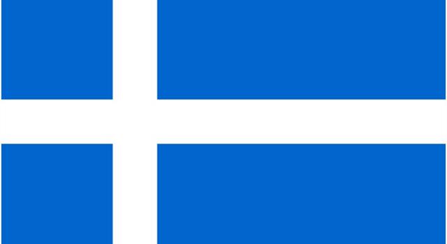 Geography Trivia Question: Which group of islands is represented by the flag in the picture?
