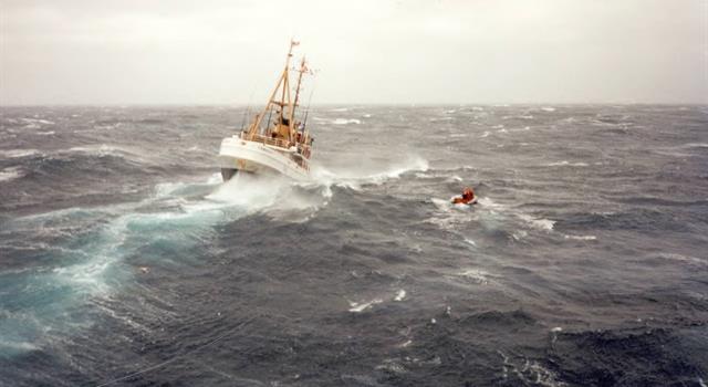 History Trivia Question: What was the name of the Coast Guard cutter whose crew saved seven people from a nor'easter that became known as the "Perfect Storm" in 1991?