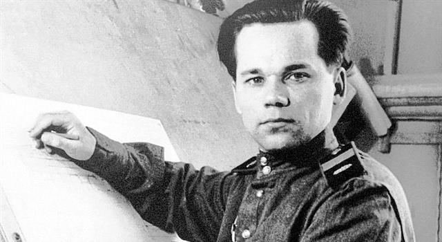 History Trivia Question: Who is this weapon designer from Soviet Union history?