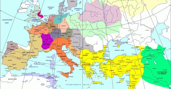 История Вопрос: Западная Римская империя перестала существовать в 476 году н.э., однако на некоторых ее бывших территориях римская государственность некоторое время еще сохранялась. А в каком году произошел ее полный крах (по мнению историков)?