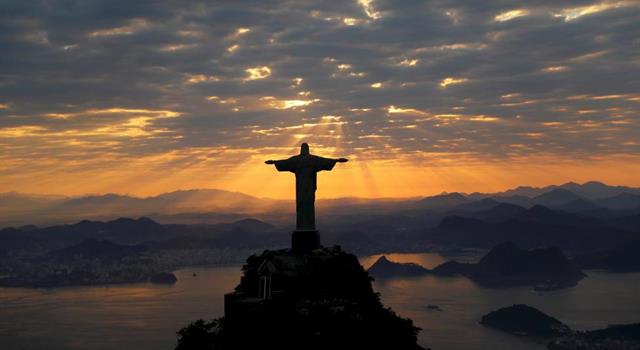 Geography Trivia Question: Excluding the pedestal, what is the height of the Christ the Redeemer statue which overlooks Rio de Janeiro?