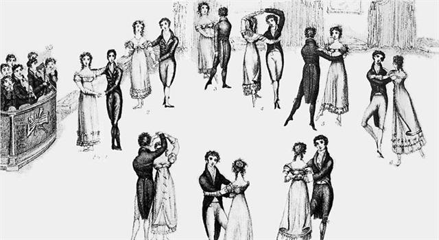 Culture Trivia Question: How many people take part in the dance of a quadrille?