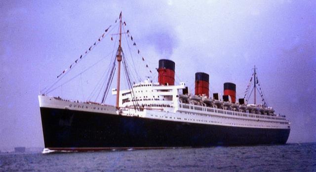 History Trivia Question: What was the sister ship of the ocean liner RMS Queen Mary?